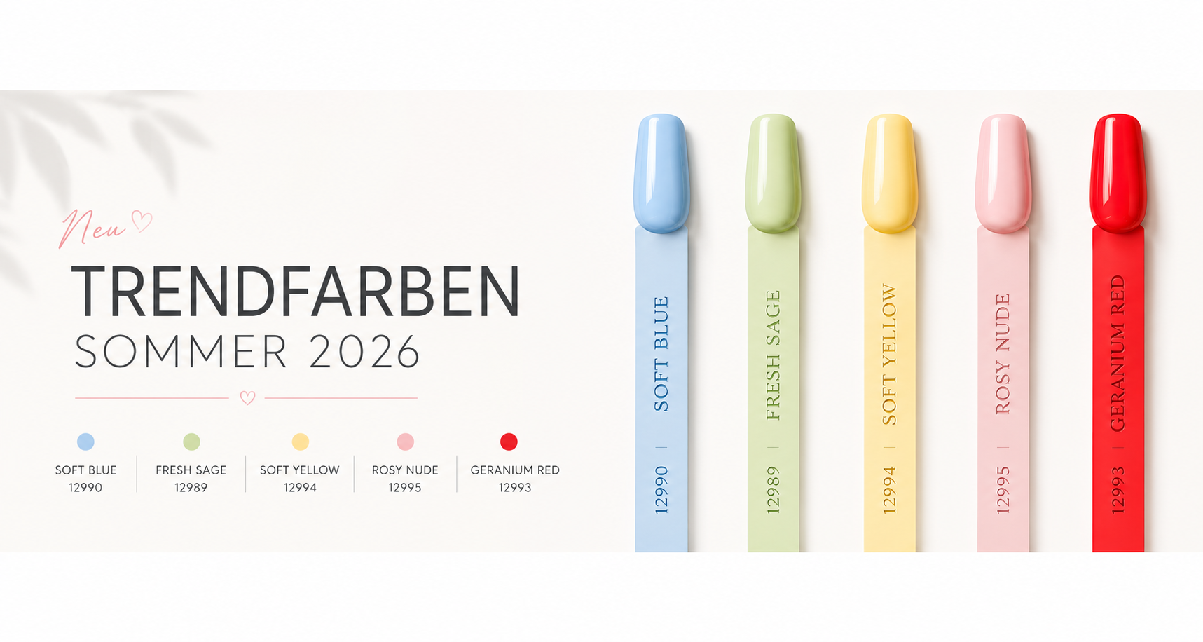 SOMMER Trendfarben
