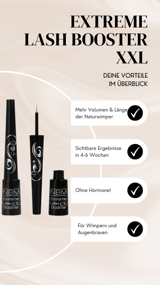 Extreme LAsh Booster XXL Vorteile