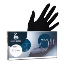 Nitril Handschuhe schwarz- puderfrei Gr. M